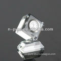 Crystal Mini Clock for Decoration